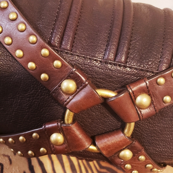 BOTKIER BOMBAY- Glazed OXY/BRN GOAT LTR Handbag - Picture 12 of 15